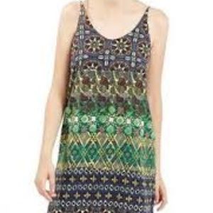 Topshop Tank Dress ethnic print